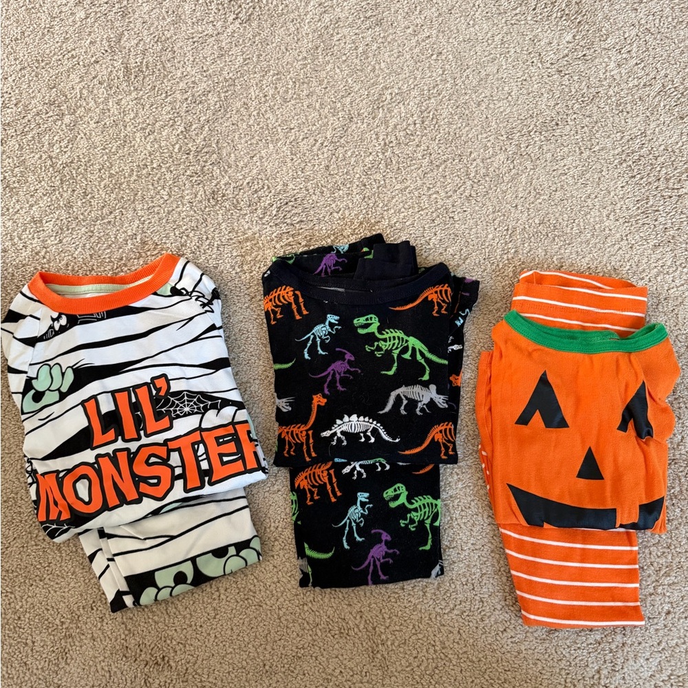 Halloween Pajamas - 3 sets
